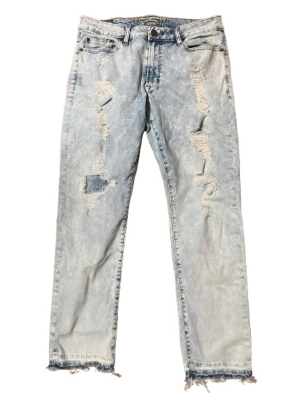 American Eagle Outfitters Extreme Flex Slim Distressed Denim Jeans Size 33